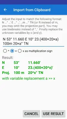 Coordinate Joker for Locus Map android App screenshot 0